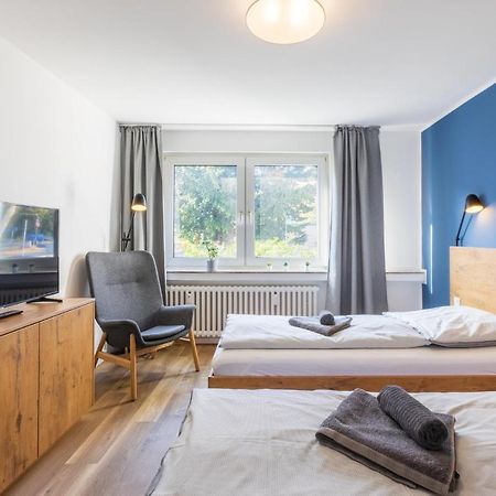 Gluck Auf Appartements Am Stadtpark Duisburg Bagian luar foto