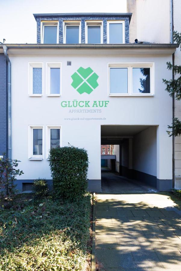 Gluck Auf Appartements Am Stadtpark Duisburg Bagian luar foto